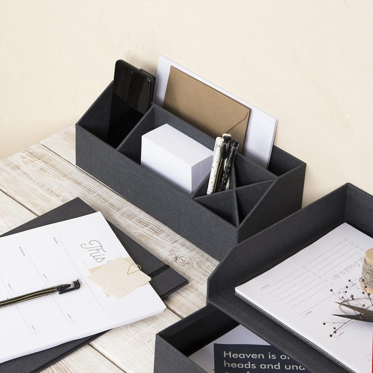 Desk Storage, BIGSO ELISA DESKTOP ORGANIZER CANVAS