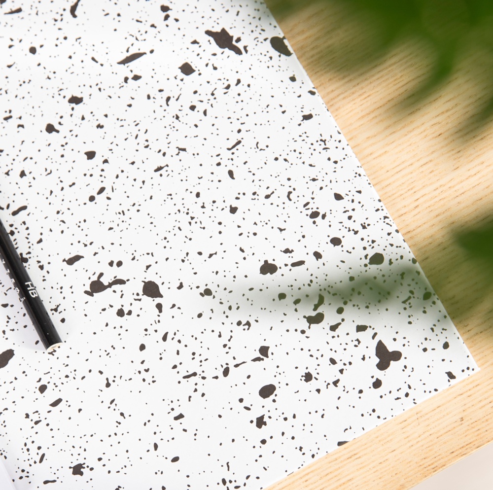 Desk Pad, Paper Laminat, BIGSO ANNIE, 59 x 39 cm, Splash Black