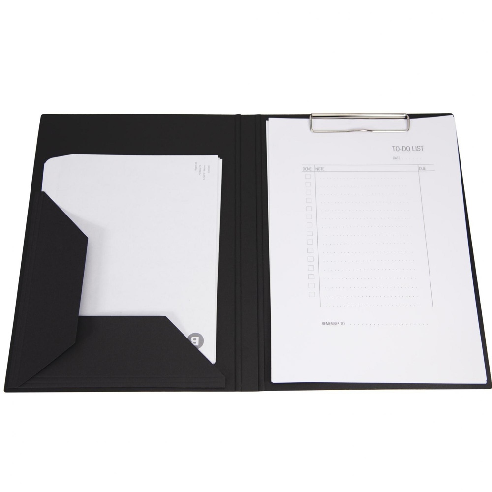 Clipboard / Folder, A4, BIGSO AMELIE CANVAS, Grey