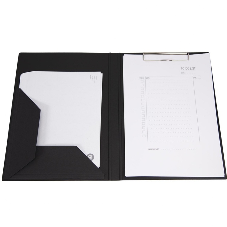 Clipboard / Folder, A4, BIGSO AMELIE CANVAS, Grey