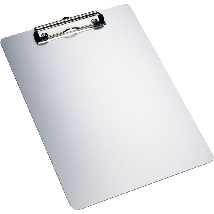 Clip-Board A4, WRITE, Aluminum