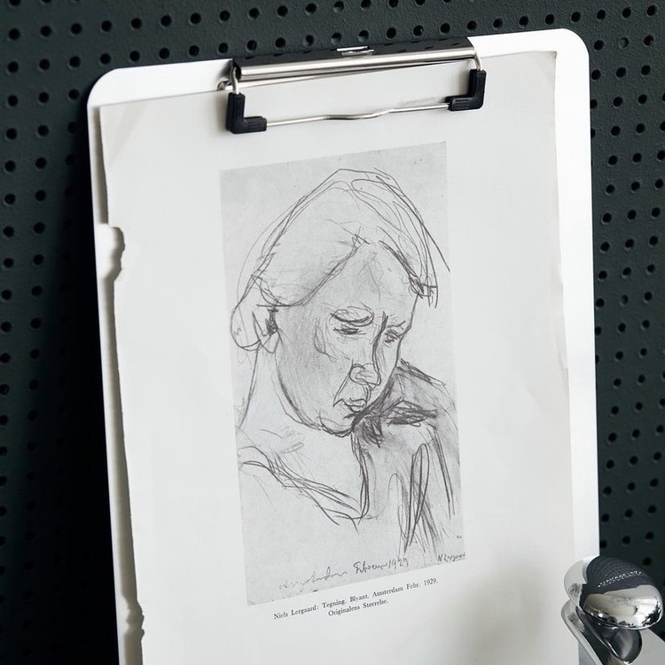 Clip-Board A4, WRITE, Aluminum