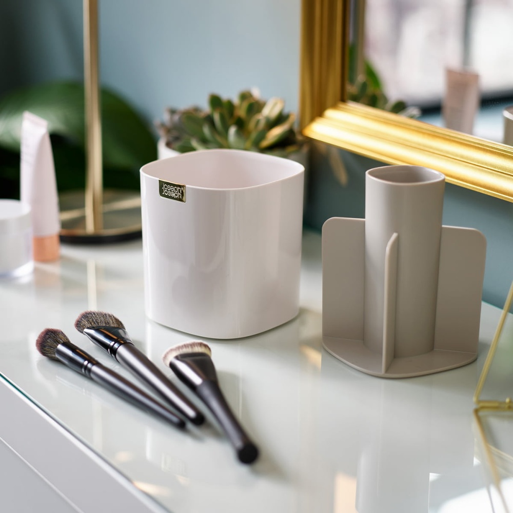 Organizer, VIVA SMAKE UP BRUSH POT, Joseph Joseph, Shell