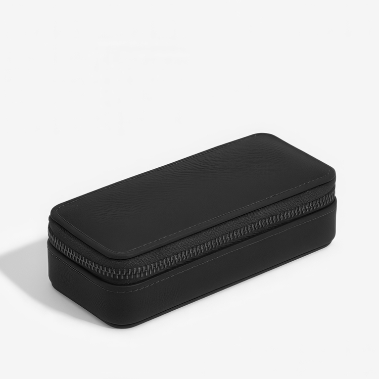 Travel Jewellery Box, STACKERS, 7 x 16 x H 4,2 cm, Pebble Black 