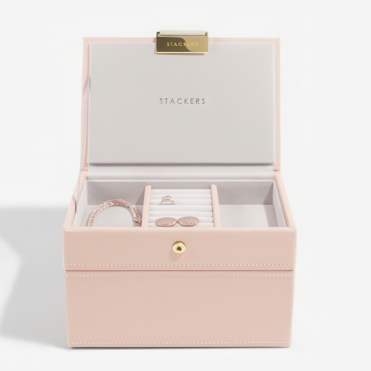 Jewellery Box, 2 layer, MINI STACKERS, 18 x 12,5 x H 11,5 cm
