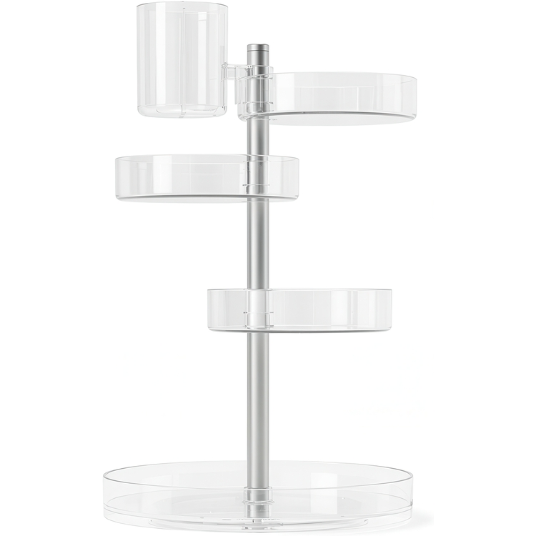 Rotating Organizer, PIROUETTE, Ø 23 x H 35 cm, Umbra