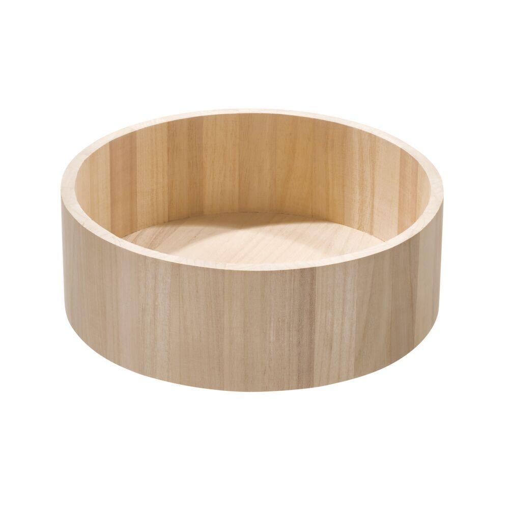 Lazy Suzan, PAULOWNIA ECO WOOD TALL TURNTABLE, Ø 26,7 cm, Natural