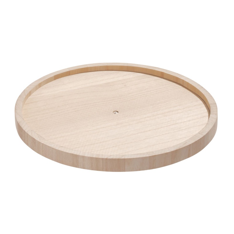 Lazy Suzan, PAULOWNIA ECO WOOD TURNTABLE, Low, Ø 26,7 cm, Natural