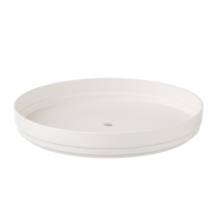 Turntable, Large, PANSINO RPET LARGE SPINNER, Low, Ø 38,2 cm, White