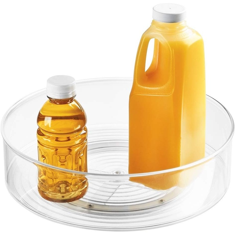 Revolving Fridge Bin, LAZY SUSAN, Ø 29,2 cm, Transparent