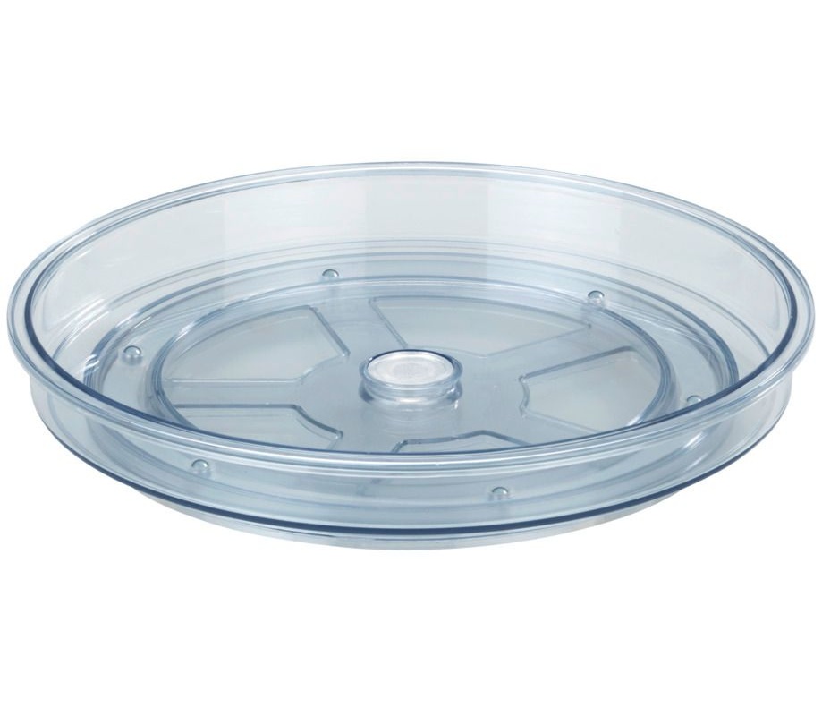 Kitchen Organiser, Small, VICTORIA TURNTABLE, Low, Ø 24 cm, Transparent