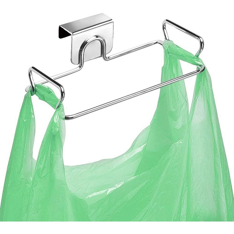 Over Cabinet Bag Holder, CLASSICO, Silver