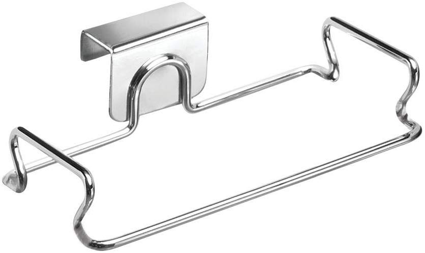Over Cabinet Bag Holder, CLASSICO, Silver