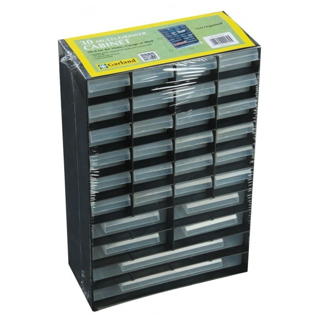 Cabinet with 30 drawers, MULTI DRAWER CABINET, 27 x 13 x H 41,5 cm, Garland