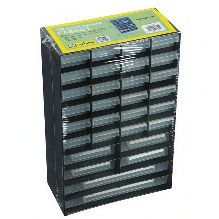 Cabinet with 30 drawers, MULTI DRAWER CABINET, 27 x 13 x H 41,5 cm, Garland