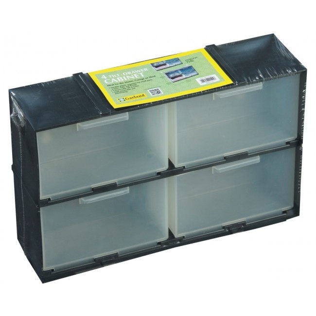 Cabinet with 4 tilting drawers, TILT DRAWER CABINET, 32,5 x 9 x H 20,8 cm, Garland