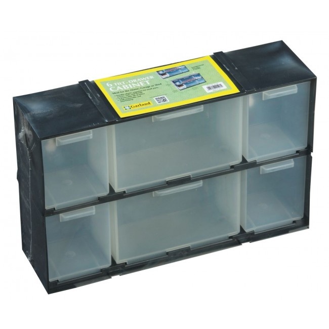 Cabinet with 6 tilting drawers, TILT DRAWER CABINET, 32,5 x 9 x H 20,8 cm, Garland