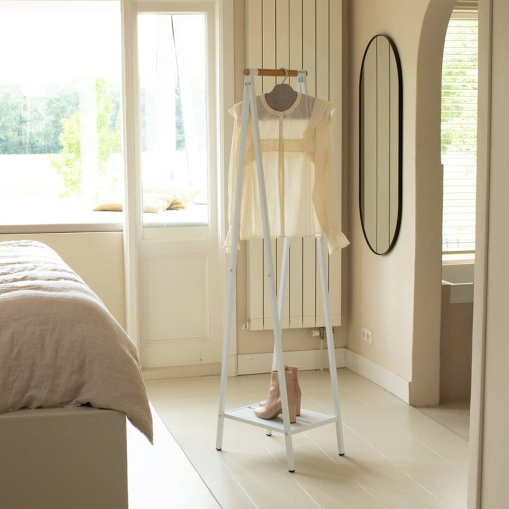 Steam Hanger, BRABANTIA STEAM CLOTHES HANGER, 41,5 x 1,5 x H 22,5 cm, Grey