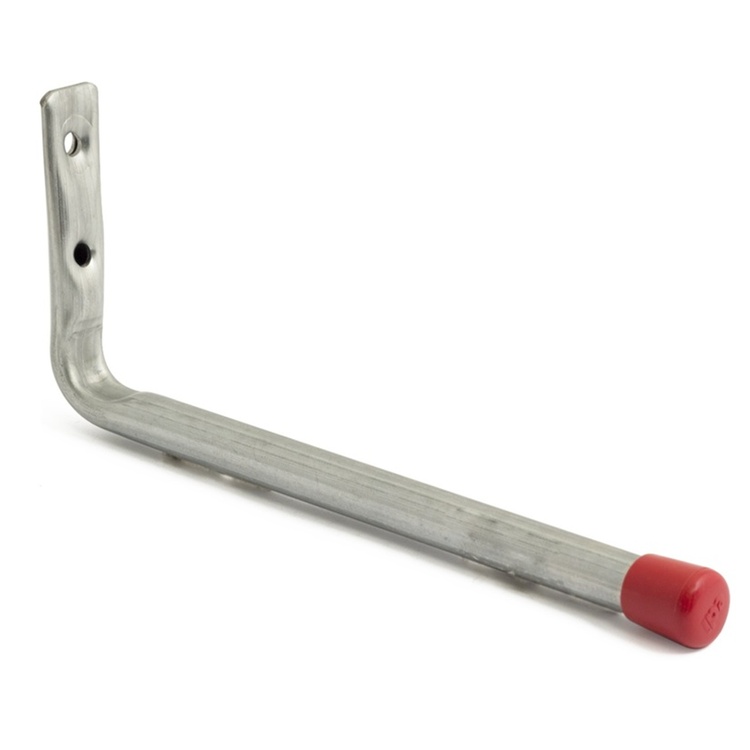 Ladder bracket / Utility hook, Straight, 17,5 cm, HABO, Silver