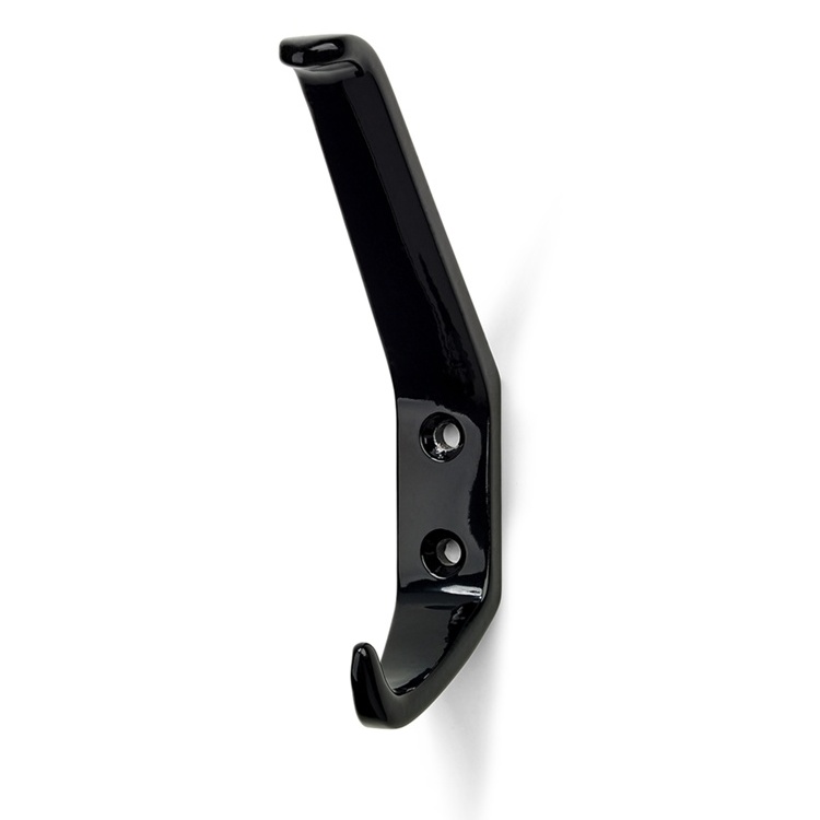 Large hooks, CHILD, set of 2, Habo, 9,6 x H17,5 cm, Black