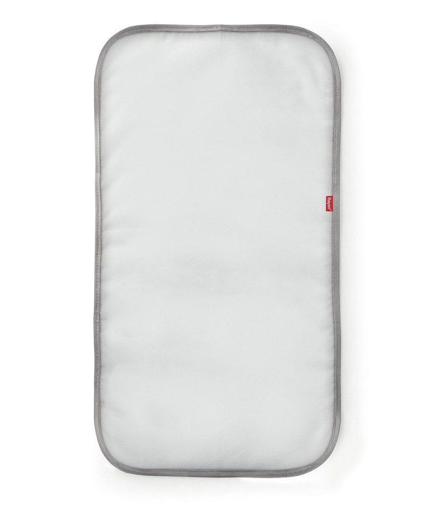 Cloth for Ironing, PAÑO PARA PLANCHAR, 70 x 35 cm, White / Grey