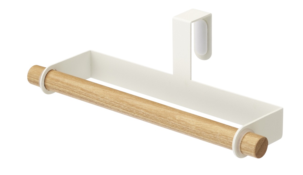 Kitchen Towel Hanger, TOSCA, Yamazaki, Small, White
