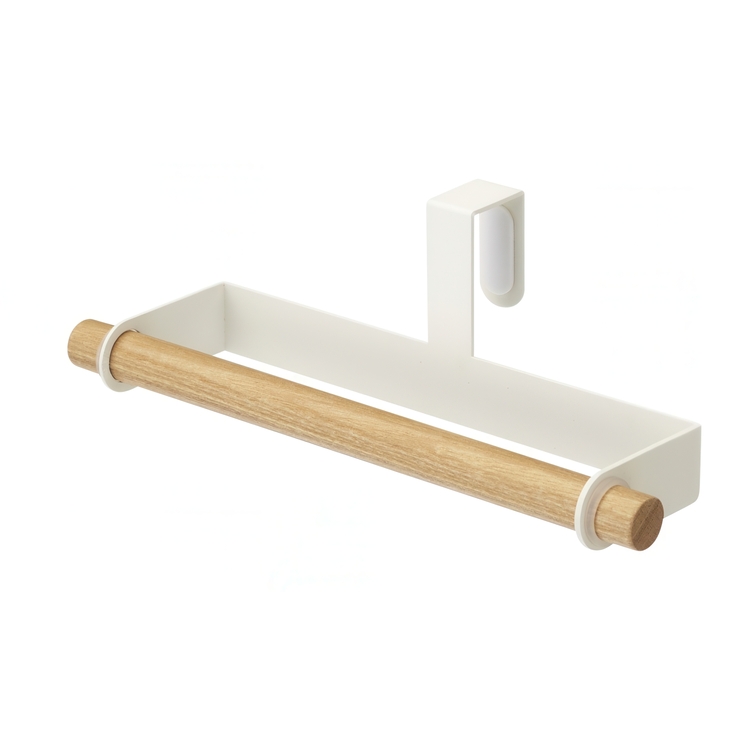 Kitchen Towel Hanger, TOSCA, Yamazaki, Small, White