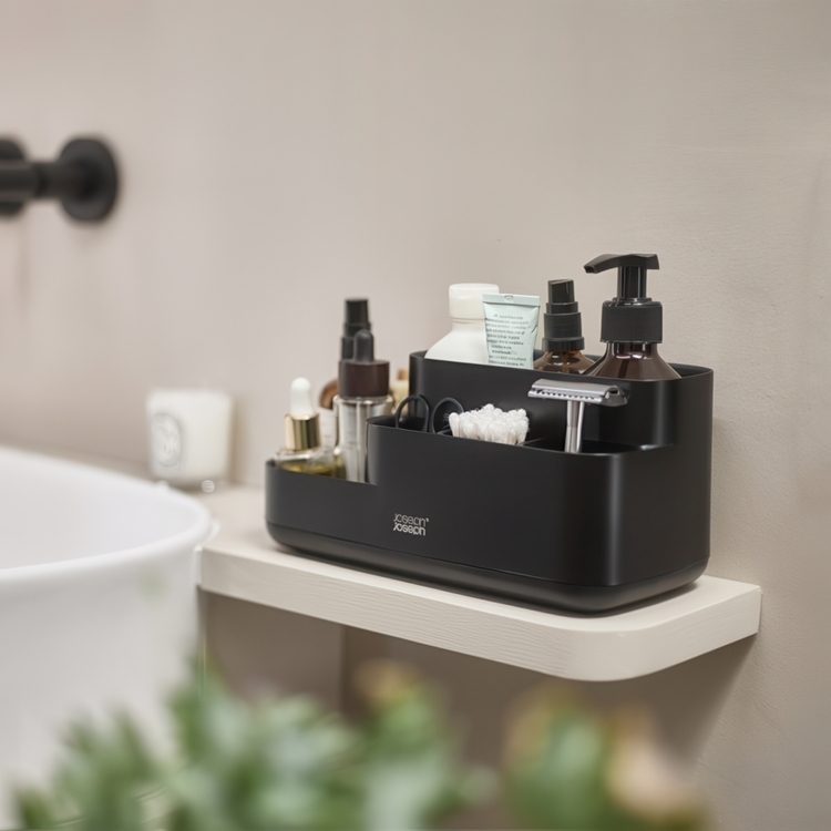Large bathroom storage rack, Joseph Joseph
