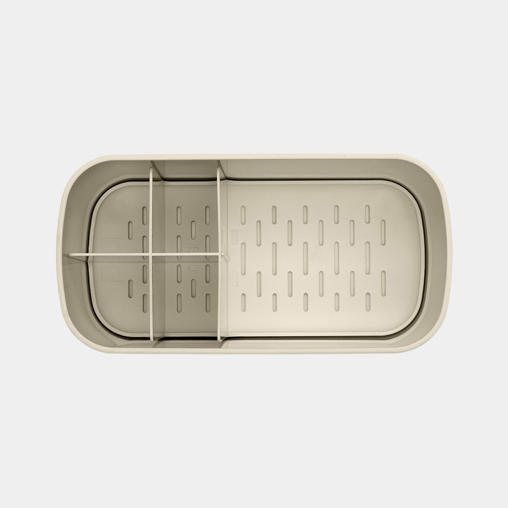  Organiser for electric toothbrushes, RENEW CADDY, 19,6 x 9,9 x H 11 cm, Brabantia, Soft Beige