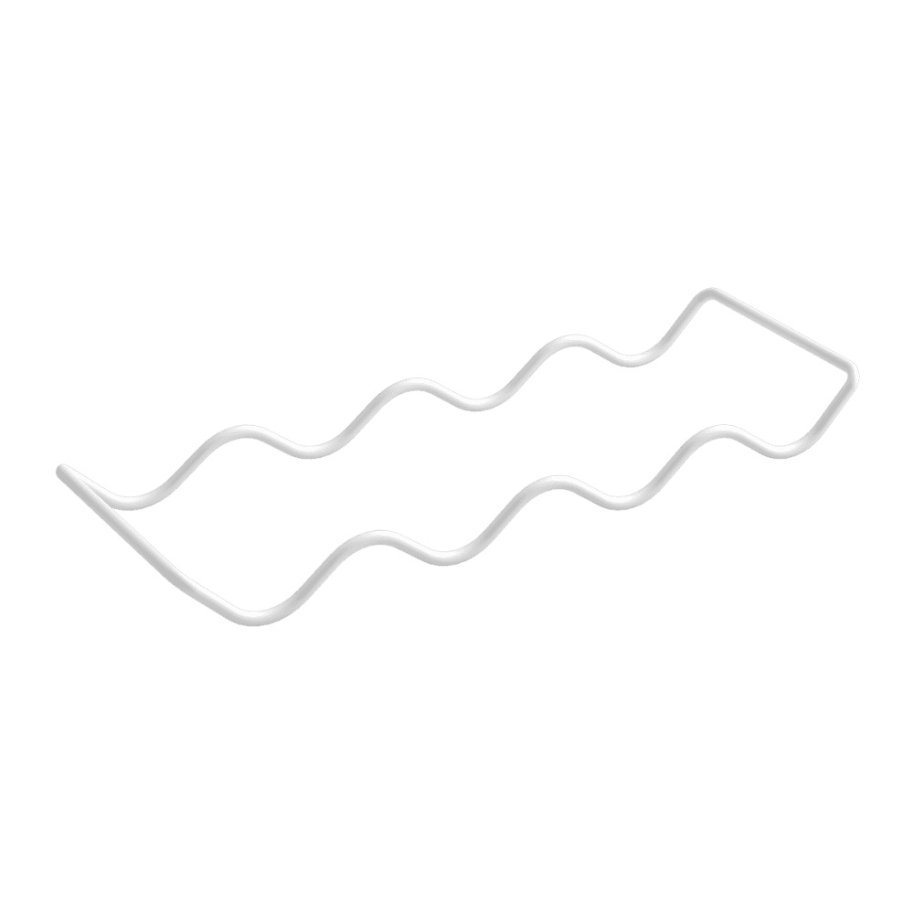 Bottle storage, Metal, OLA 10 BOOTTLE HOLDER, 32 x 11 x H 3 cm, White