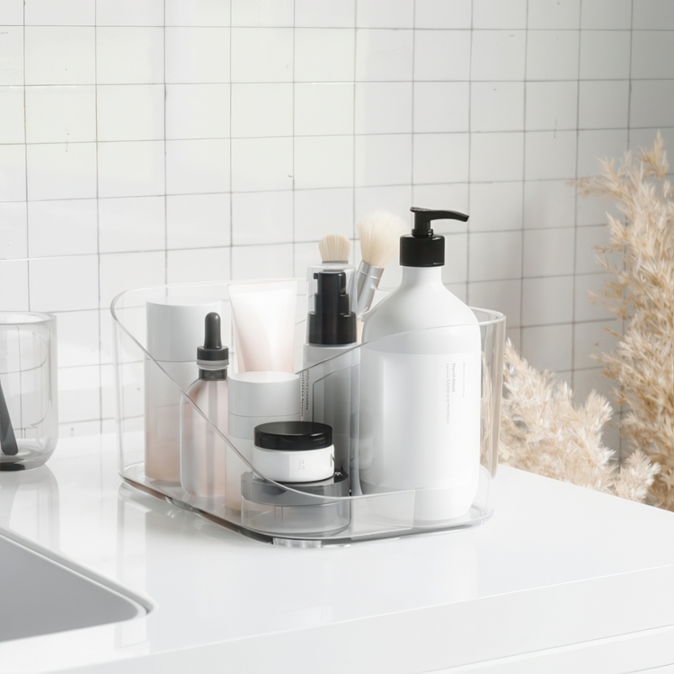 Cosmetic Organiser, UMBRA GLAM MAKE UP, 26,5 x 17 x H12,5 cm, Clear