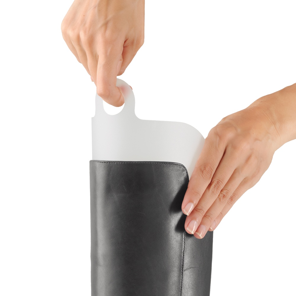 Adjustable boot shapers, set of 4, Transparant white