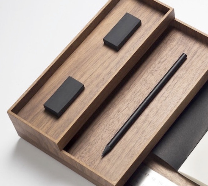Eraser, DESKSTORE BLACK, 4,9 x 2,3 x H 0,9 cm, Black