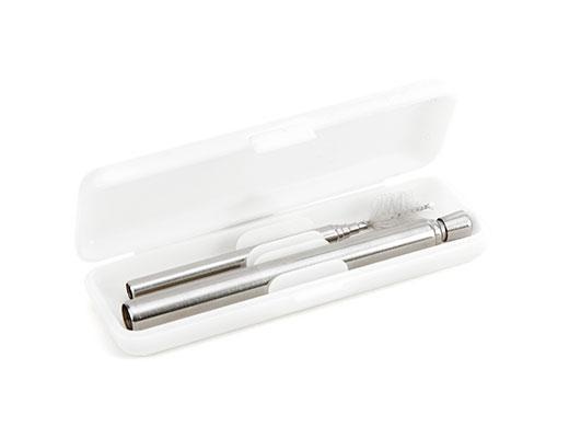 Drinking Straw in metal, extendable, reusable, TRAVEL STRAW, Stainless steel