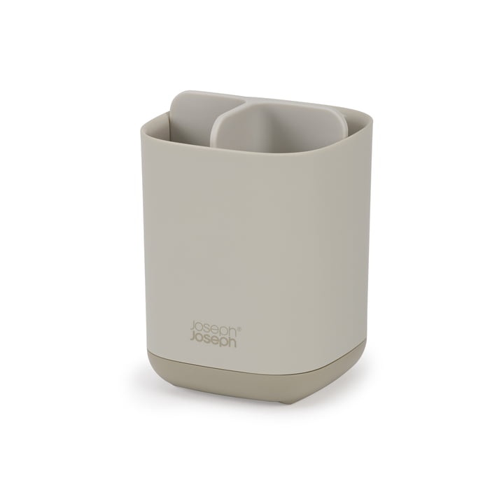  Caddy for electric toothbrushes, EASY STORE ECRU, 9 x 9 x H 12,7 cm Joseph Joseph, Light Grey