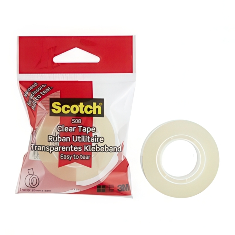 Tape, SCOTCH EASY TO TEAR, 1,9 cm x 33 m, Transparent