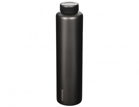 Bottle for cold or warm liquid, CHIC HYDRATE STAINLESS STEEL, 600 ml, Black