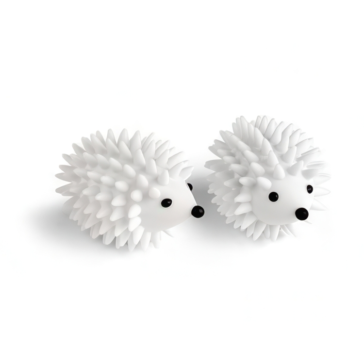 Drying balls for the dryer, Set of 2, HEDGEHOG DRYER, White