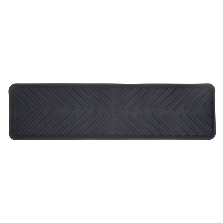 Drain tray , SLIM DRAINING MAT, 40,5 x 10,5 cm, Dark Grey