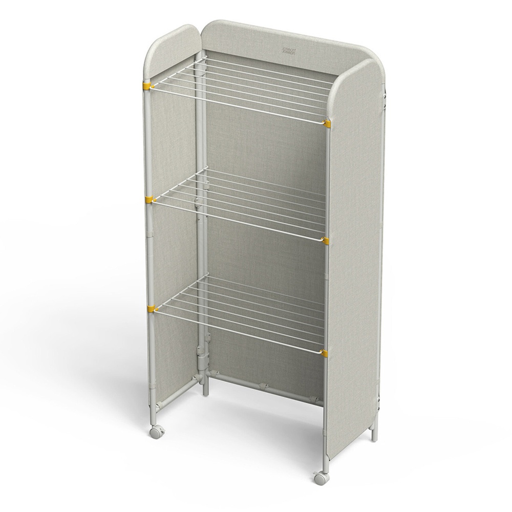 Laundry Drying Rack, ECLIPSE INDOOR AIRER, Joseph Joseph, Beige-grå