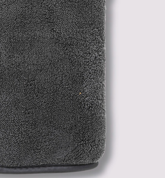 Microfiber cloth for dust, HEAVY WORK, 60 x 40 cm, Grey