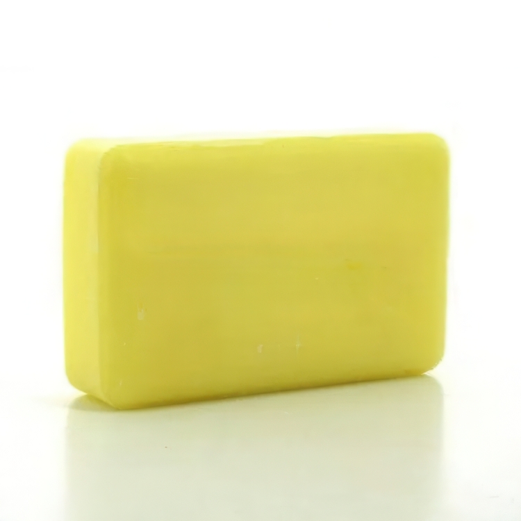 Soap with Lemon, from Provence, NATURALIS FLORES, 8,5 x 5 x H 2,5 cm, Yellow