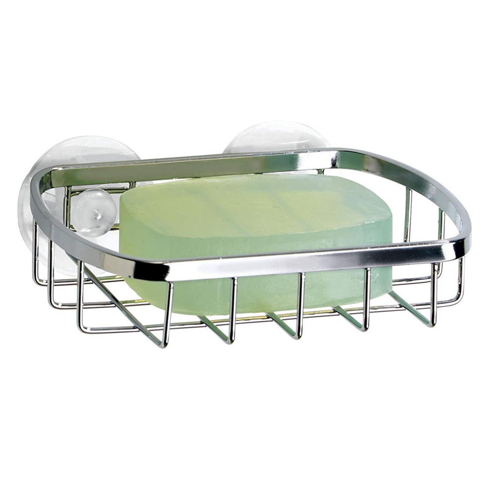 Soap Dish with suction cup, GIA , Chrome