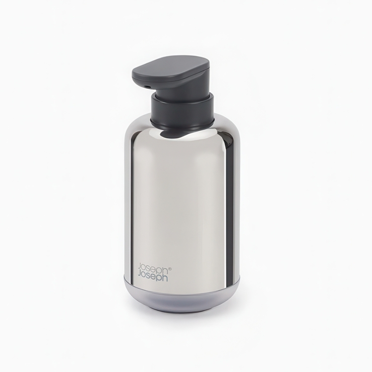 Soap pump EASY STORE LUXE, Joseph Joseph, Ø 7,5 x H 15,8 cm, Stainless Steel