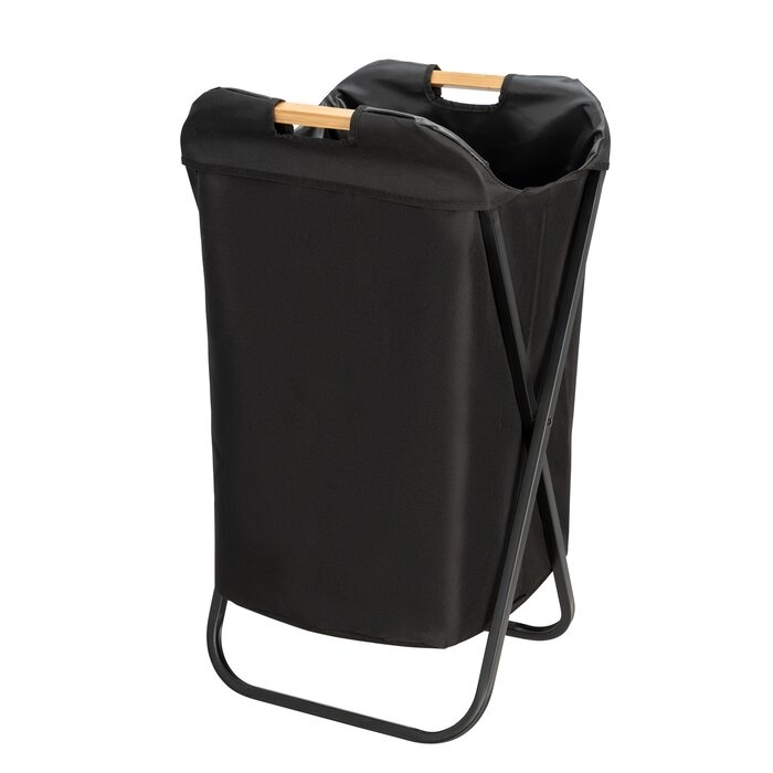 Laundry Bin, LOFT, 41 x 42 x H 80 cm, Black