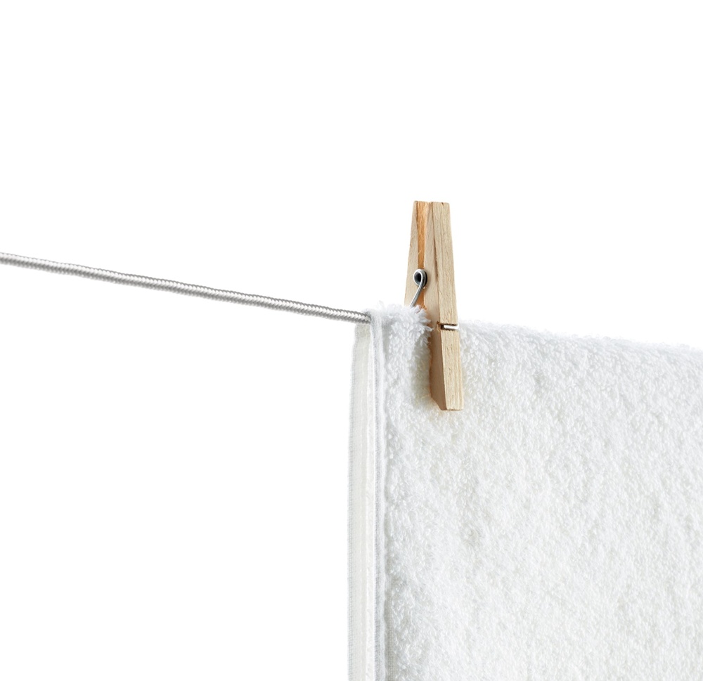 Laundry Rope, Nylon textile, CUERDA DE TENDIDO, 20 Metre, Silver grey