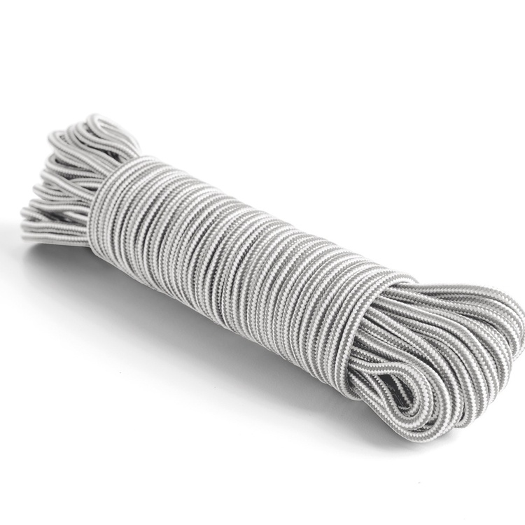 Laundry Rope, Nylon textile, CUERDA DE TENDIDO, 20 Metre, Silver grey