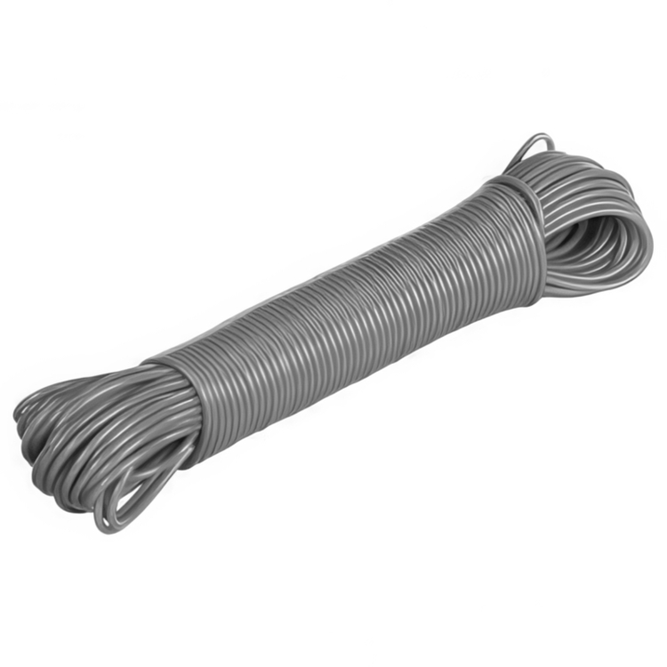 Laundry Line, CORDE À LINGE, 20 Metre, Dark Grey