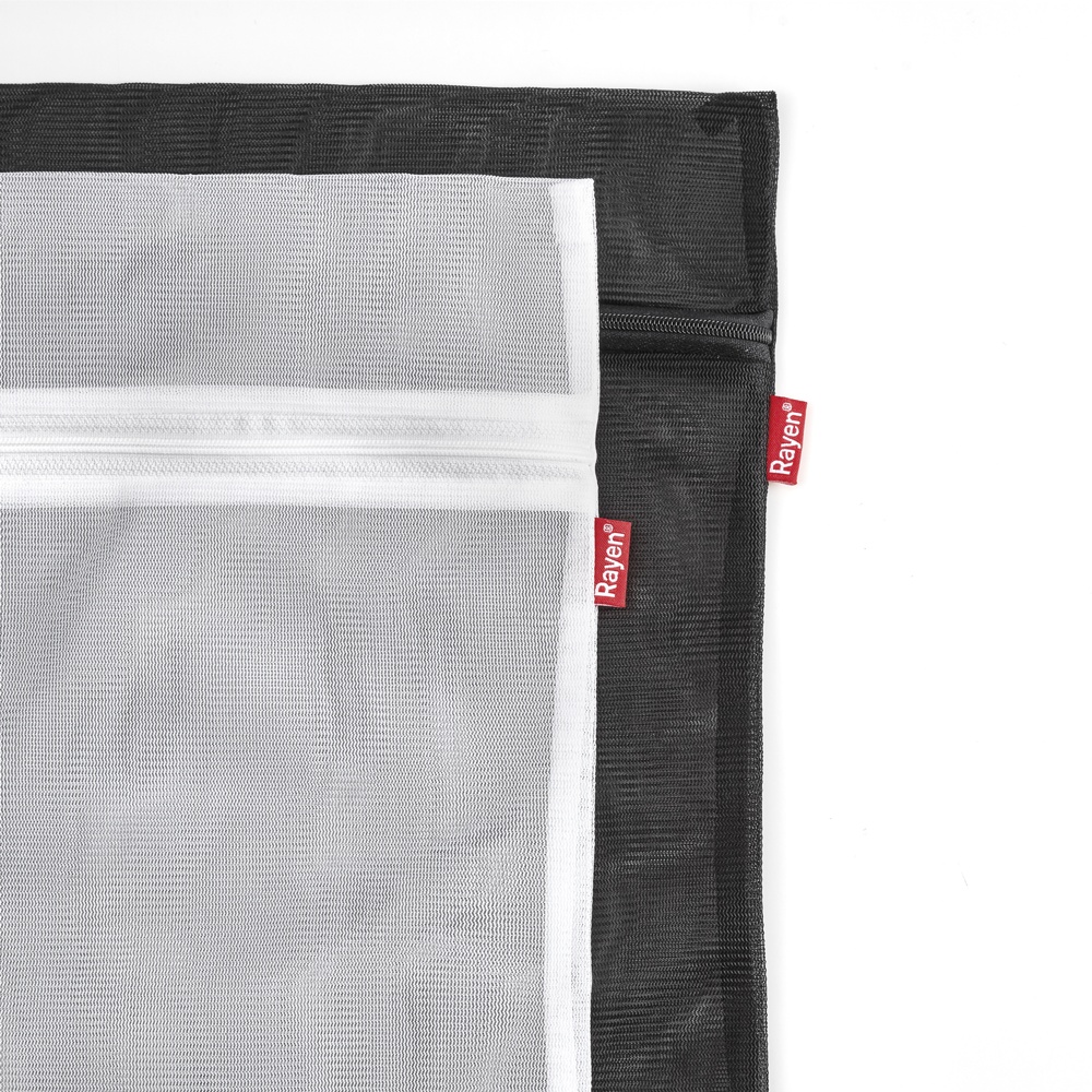 Laundry / Washing bags, 2 pcs, BLACK & WHITE, 50 x 40, Black / White