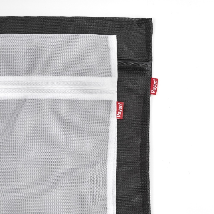 Laundry / Washing bags, 2 pcs, BLACK & WHITE, 50 x 40, Black / White